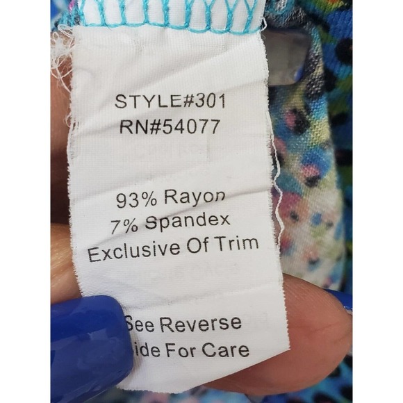 Cabi Women's Multicolor Rayon Scoop Neck Sleeveless Top Blouse Size XS - Picture 8 of 10